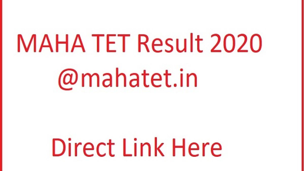 MAHA TET Result 2020: महाराष्ट्र शिक्षक पात्रता परीक्षा का प्रोविजन रिजल्ट जारी, यहाँ करें चेक